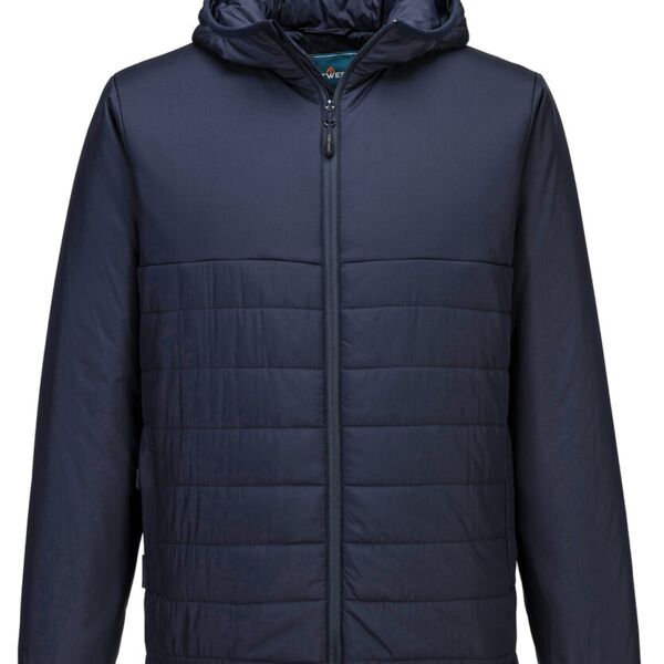 Professional hooded insulated baffle jacket (S608) Thumbnail