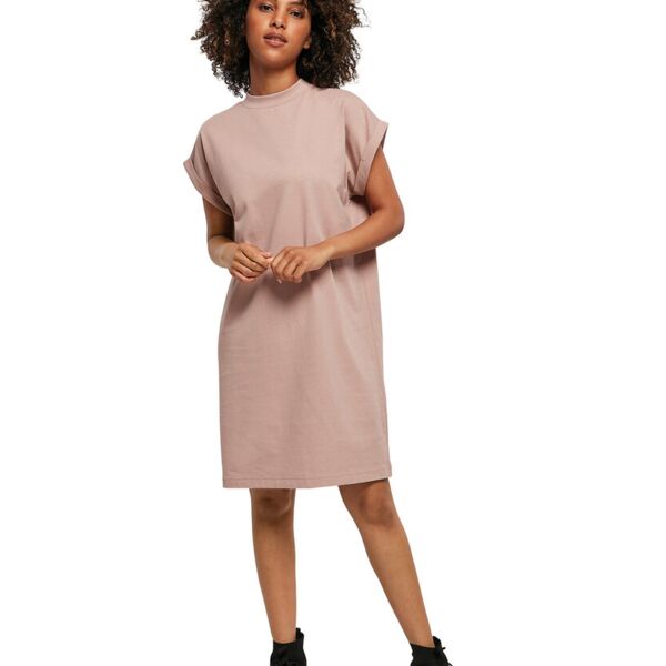 Women's turtle extended shoulder dress Thumbnail